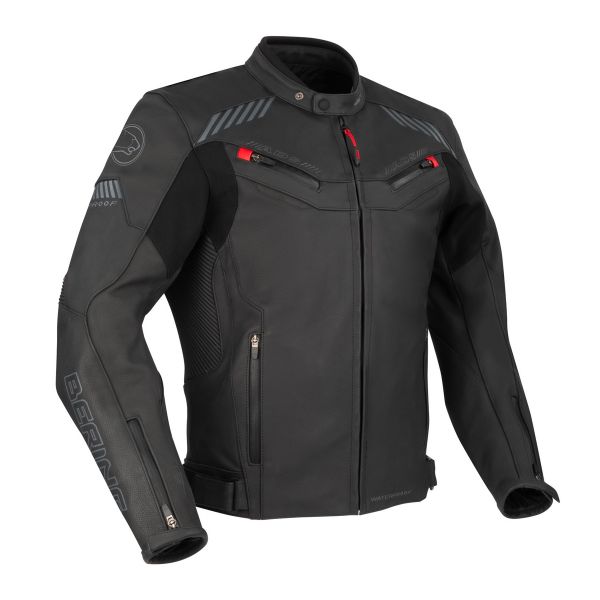 Cazadora moto Bering Hobart Black