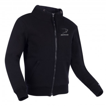 Cazadora moto Bering Hoodiz 2 Black