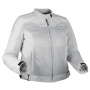 Cazadora moto Bering Lady Alias Queen Size Light Grey