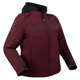 Cazadora moto Bering Lady Davis Queen Size Plum