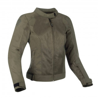 Cazadora moto Bering Lady Nelson Kaki