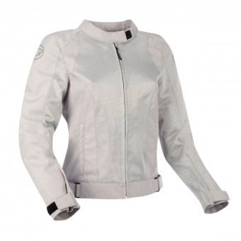 Cazadora moto Bering Lady Nelson Silver