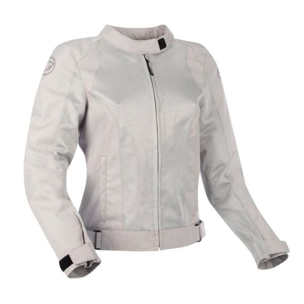 Cazadora moto Bering Lady Nelson Silver Cazadora moto Bering Lady Nelson Silver