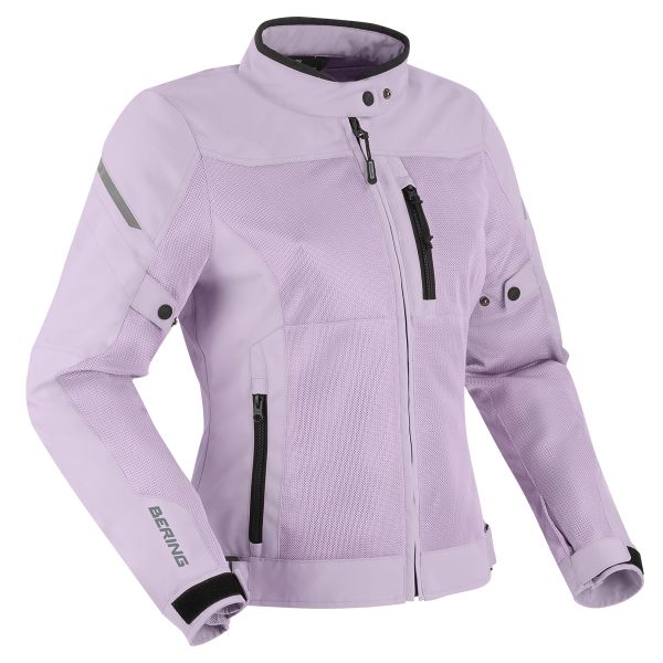 Cazadora moto Bering Lady Ozone Lila