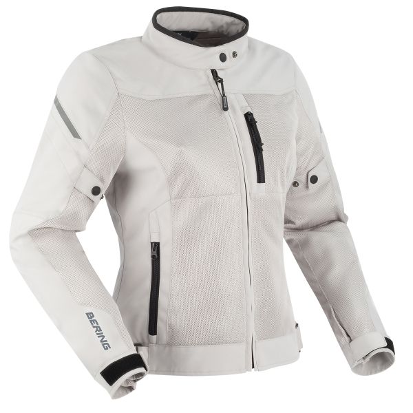 Cazadora moto Bering Lady Ozone Silver Cazadora moto Bering Lady Ozone Silver