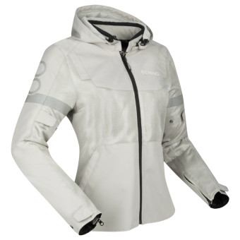 Cazadora moto Bering Lady Profil 17353 Grey Black