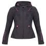 Cazadora moto Bering Lady Wing Negro Fuschia