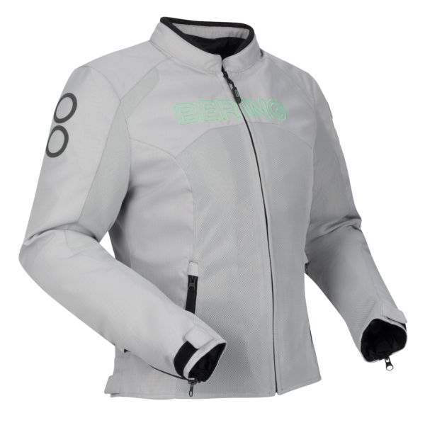 Cazadora moto Bering Lady Zao Grey Green Cazadora moto Bering Lady Zao Grey Green