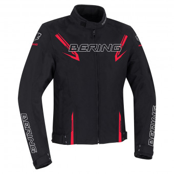 Cazadora moto Bering Maceo Kid Black Red