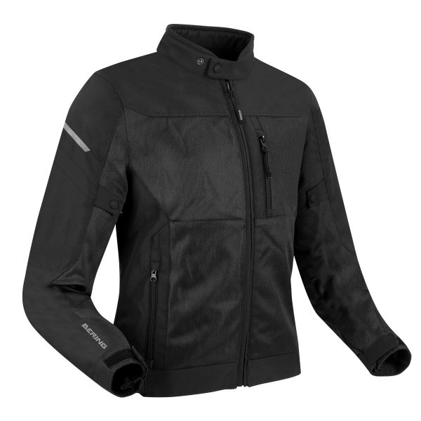 Cazadora moto Bering Ozone Black Cazadora moto Bering Ozone Black