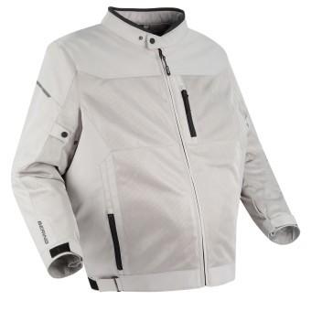 Cazadora moto Bering Ozone KS Silver