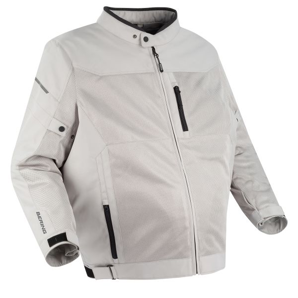 Cazadora moto Bering Ozone KS Silver