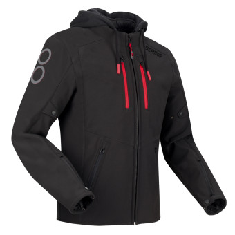 Cazadora moto Bering Rotor Black
