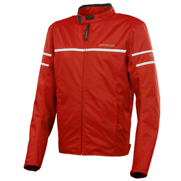 Cazadora moto Bering Squadra Rojo Ecru