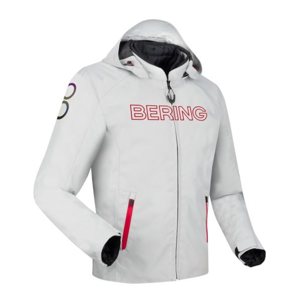 Cazadora moto Bering Warwick Grey Cazadora moto Bering Warwick Grey