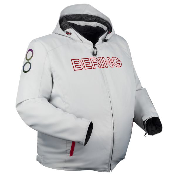 Cazadora moto Bering Warwick King Size Grey