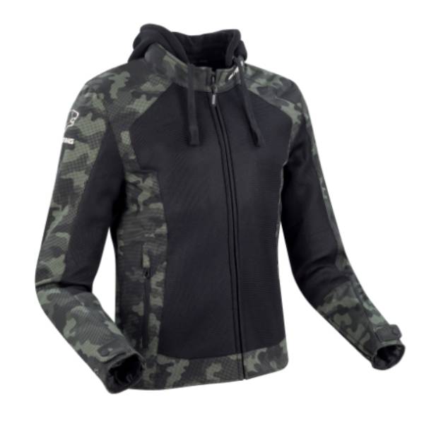 Cazadora moto Bering Zenith Black Camo