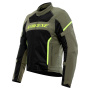 Cazadora moto Dainese Air Frame 3 Verde Ejrcito Negro Amarillo Fluo