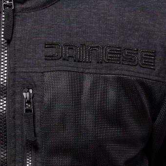 Dainese Alfama Air Tex Gris Oscuro Negro
