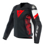 Cazadora moto Dainese Avro 5 Black Red Lava White