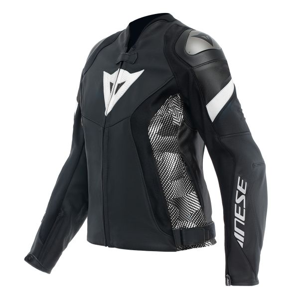 Cazadora moto Dainese Avro 5 Woman Black Black White