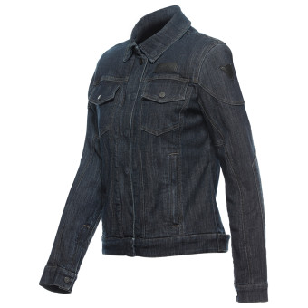Cazadora moto Dainese Denim Tex Lady Blue