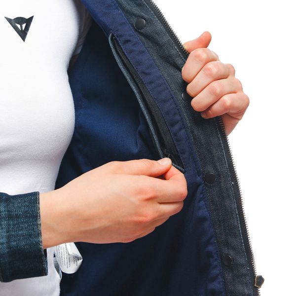 Dainese Denim Tex Lady Blue