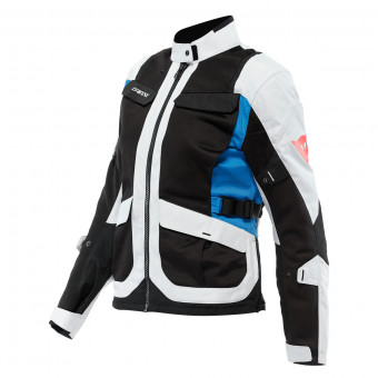 Cazadora moto Dainese Desert Lady Glacier Grey Black