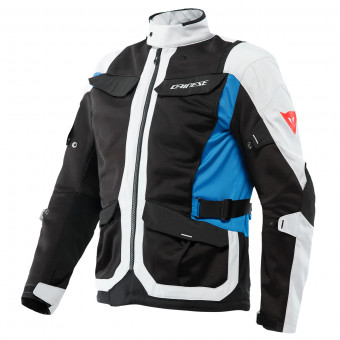 Cazadora moto Dainese Desert Tex Glacier Grey Black