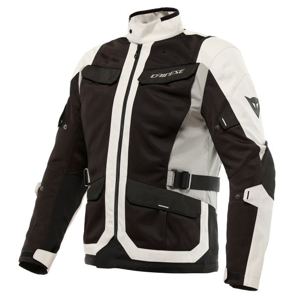 Cazadora moto Dainese Desert Tex Peyote Black Steeple Grey