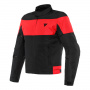 Cazadora moto Dainese Elettrica Air Tex Black Black Lava Red