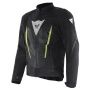 Cazadora moto Dainese Herosphere Air Tex Black White Yellow Fluo