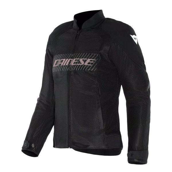 Cazadora moto Dainese Herosphere Air Tex Woman Black White Peach