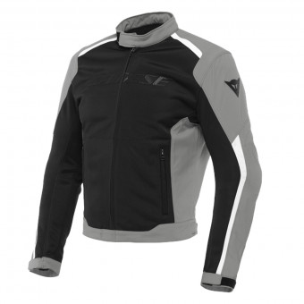Cazadora moto Dainese Hydra Flux 2 Air D-Dry Black Charcoal Grey