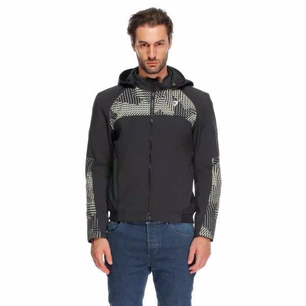 Dainese Ignite 2 Tex Negro Musgo Gris