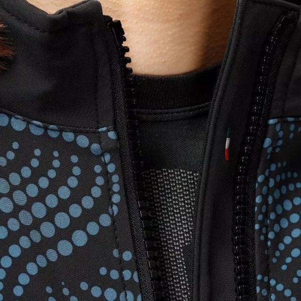 Dainese Ignite 2 Tex Mujer Negro Azul Espejismo