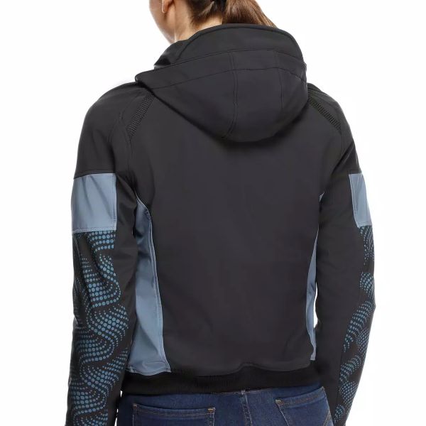 Dainese Ignite 2 Tex Mujer Negro Azul Espejismo