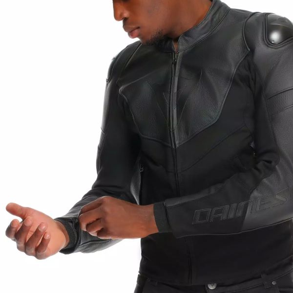 Dainese Iperattiva Leather Tex Black