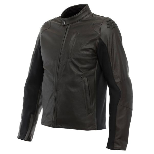 Cazadora moto Dainese Istrice QDF Dark Brown