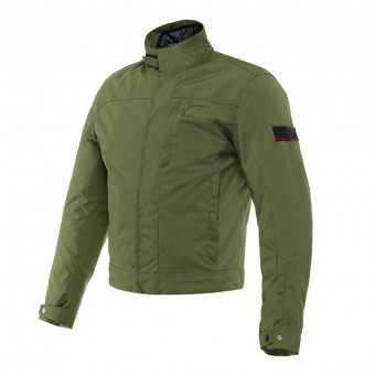 Cazadora moto Dainese Kirby D-Dry Bronze Green