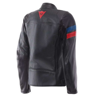 Dainese Leggenda Cuero Mujer Negro