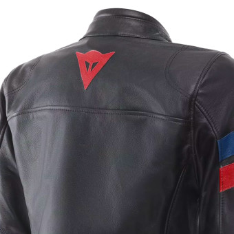Dainese Leggenda Cuero Mujer Negro