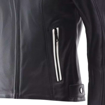 Dainese Leggenda Cuero Mujer Negro