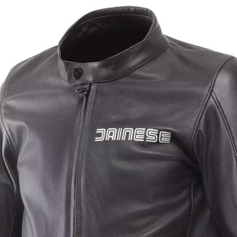 Dainese Leggenda Perf Leather Negro