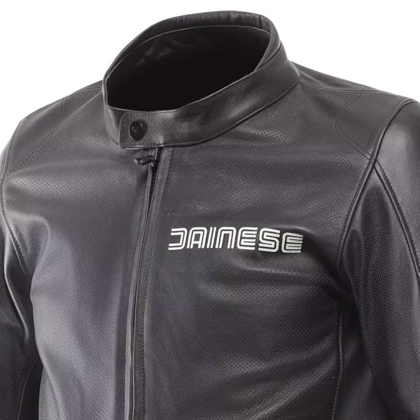 Dainese Leggenda Perf Leather Negro