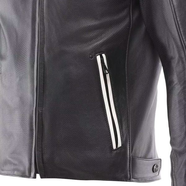Dainese Leggenda Perf Leather Negro