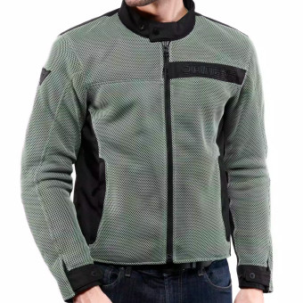 Dainese Lisbona Air Tex Iceberg Verde Negro