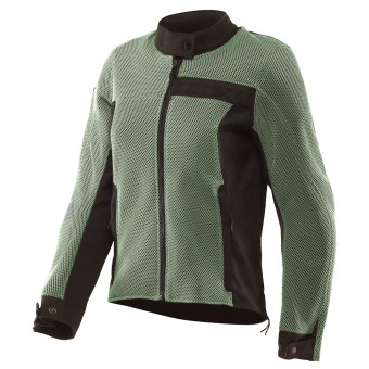 Cazadora moto Dainese Lisbona Air Tex Mujer Iceberg Verde Negro Cazadora moto Dainese Lisbona Air Tex Mujer Iceberg Verde Negro