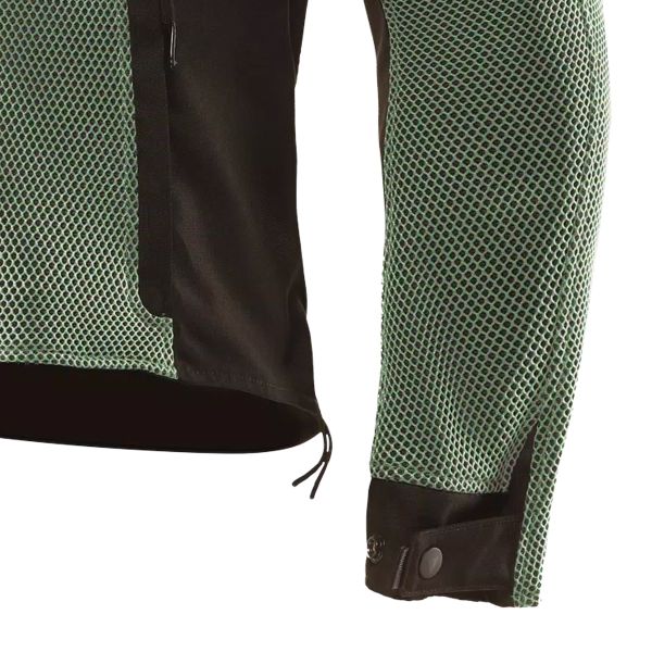 Dainese Lisbona Air Tex Mujer Iceberg Verde Negro