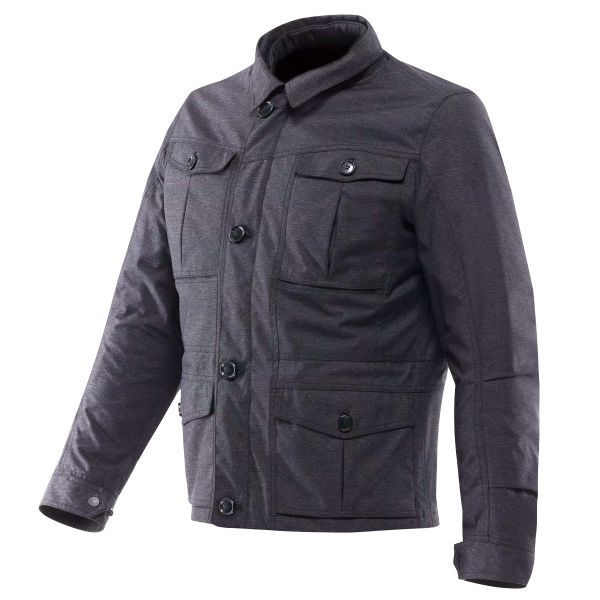 Cazadora moto Dainese Marvila Tex Gris Oscuro